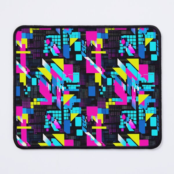 Item preview, Cyber Glitch Noise Digital Seamless Pattern designed and sold by SketchNStyle.