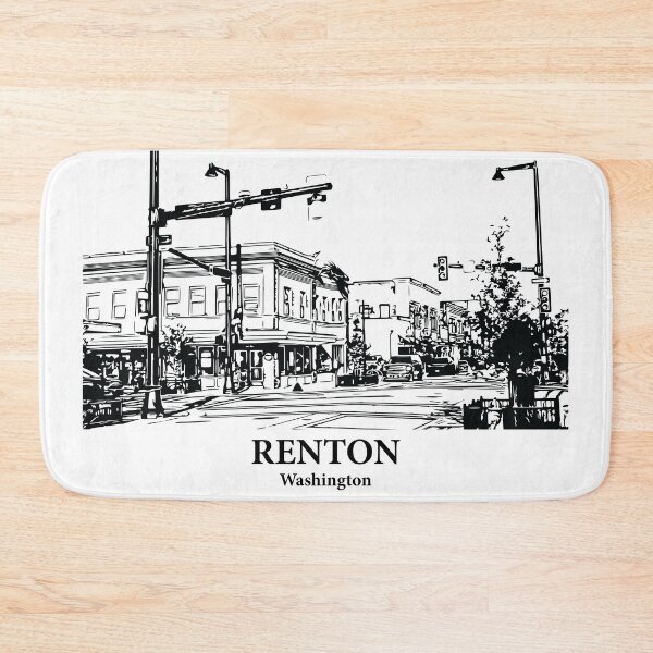 Item preview, Renton - Washington designed and sold by Lakeric Cityscapes.