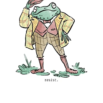 Artwork thumbnail, Portland Frog by PeachyPetichor