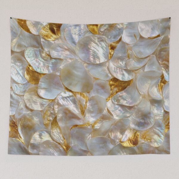 Item preview, Golden-hued shell textures designed and sold by anytka.