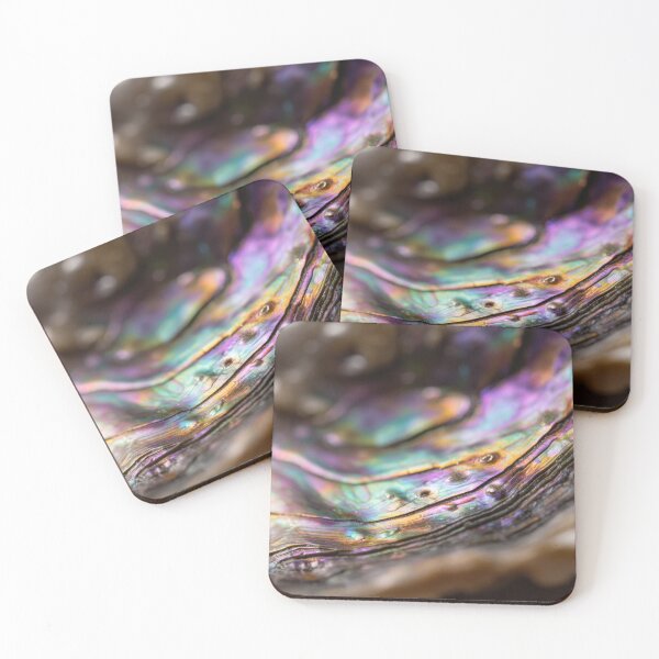 Item preview, Colorful patterns on an oyster shell designed and sold by anytka.