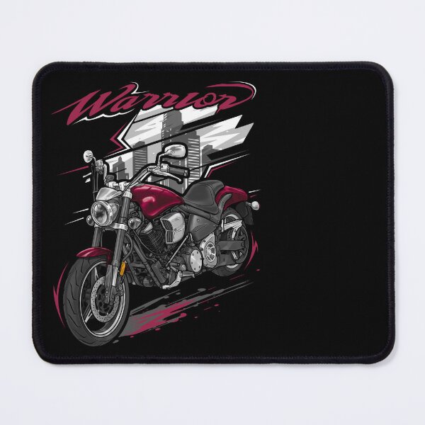 Item preview, Yamaha Road Star Warrior 2010 ( Deep Red Metallic) for Motorcycle Riders designed and sold by MotoApparelHub.