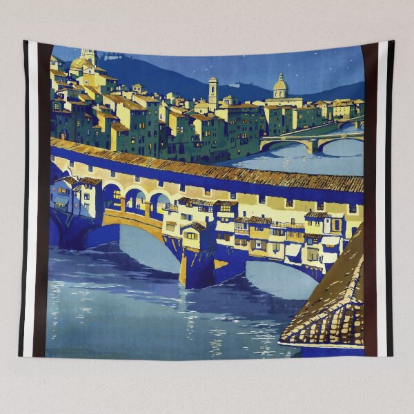 Item preview, Vintage Rome Express Travel Poster | Florence Italy Art | Early 20th Century | Luxury Train | Impressionistic Style designed and sold by artofuniverse.