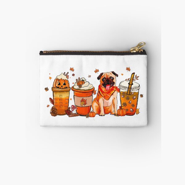 Item preview, Pumpkin Spice Pup: The Ultimate Fall Coffee Dog designed and sold by Krasnovaovaova.