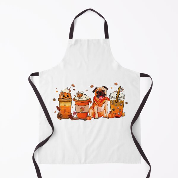 Item preview, Pumpkin Spice Pup: The Ultimate Fall Coffee Dog designed and sold by Krasnovaovaova.