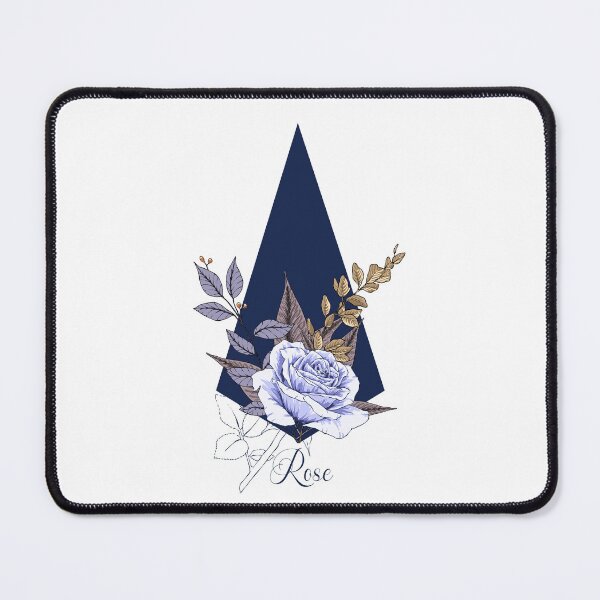 Item preview, Rose on blue background designed and sold by EithyTwoAM.