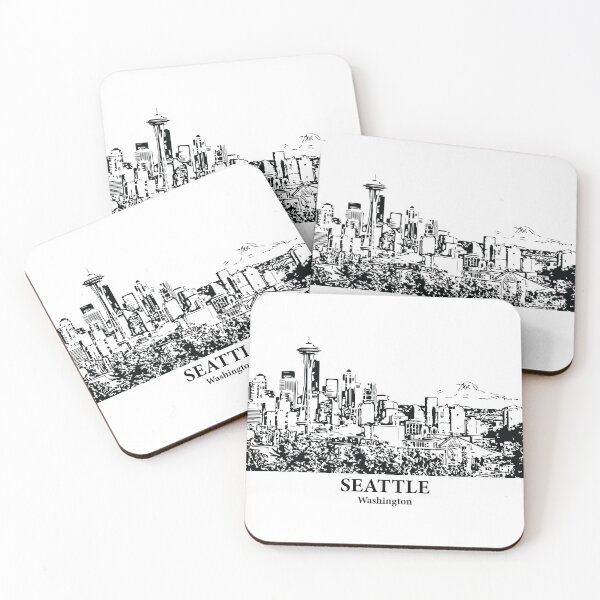 Item preview, Seattle - Washington designed and sold by Lakeric Cityscapes.