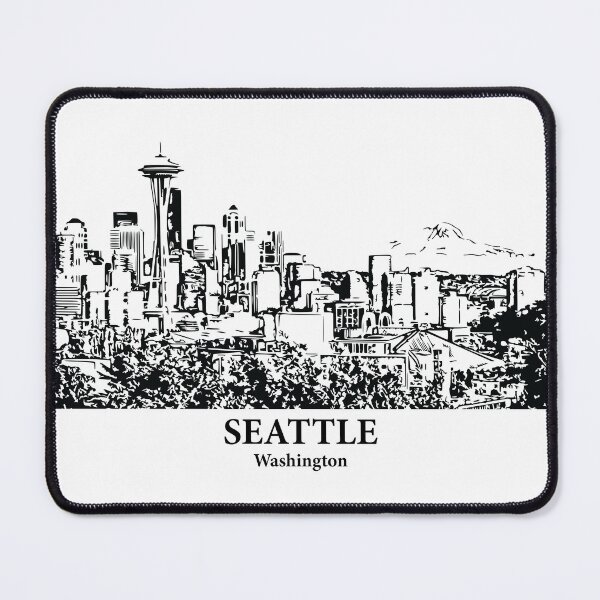 Item preview, Seattle - Washington designed and sold by Lakeric Cityscapes.