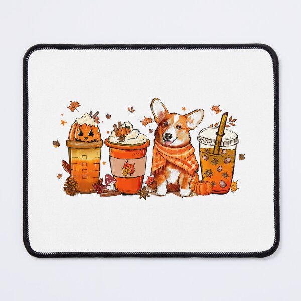 Item preview, Pumpkin Spice Pup: The Ultimate Fall Coffee Dog designed and sold by Krasnovaovaova.