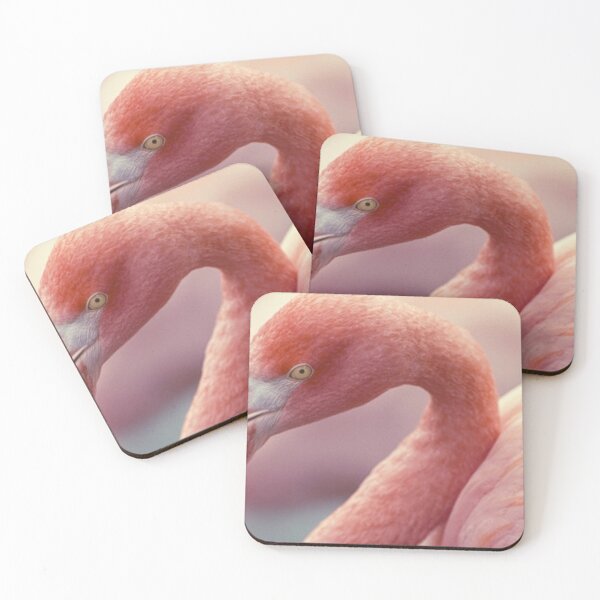 Item preview, Close view of pink flamingo designed and sold by anytka.