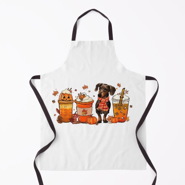Item preview, Pumpkin Spice Pup: The Ultimate Fall Coffee Dog designed and sold by Krasnovaovaova.