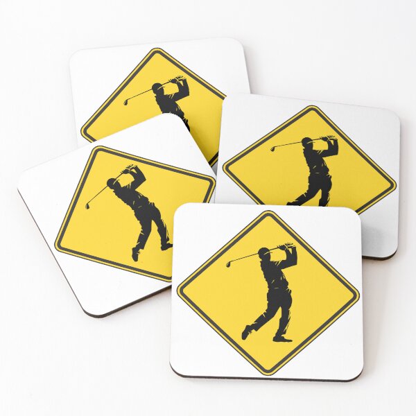 Aperçu de l'œuvre Danger golfeur sur le green créée et vendue par MKV Design.