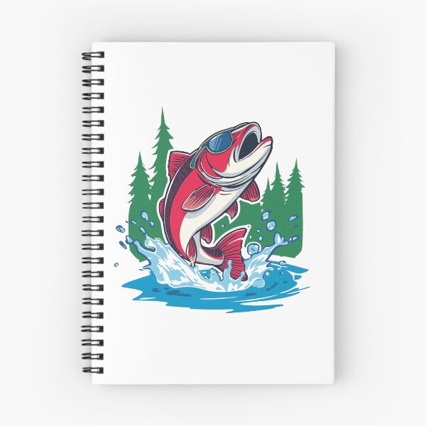 Item preview, Retro Vintage Humpy Salmon – Distressed Sunset Design – Fisherman T-Shirt designed and sold by EcoArtTees.