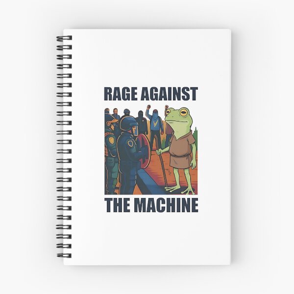 Item preview, Rage Against The Machine Frog — Funny Protest Cartoon Graphic designed and sold by Colorful-Garden.
