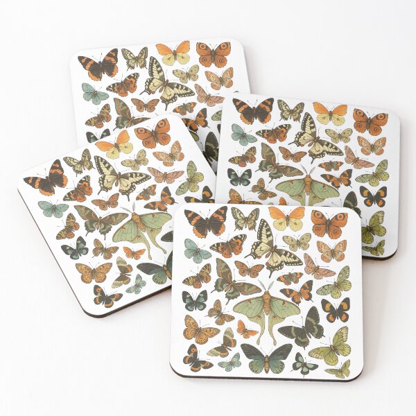 Item preview, Vintage Butterfly and Moth Collection Illustration designed and sold by ArtfulWeave.