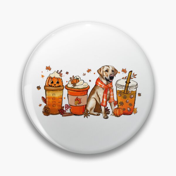 Item preview,  Pumpkin Spice Pup: The Ultimate Fall Coffee Dog designed and sold by Krasnovaovaova.