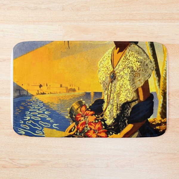 Item preview, Vintage Veracruz Travel Poster | Art Deco Style | Mexican Culture & Tropical Charm | Coastal Cityscape Print designed and sold by artofuniverse.