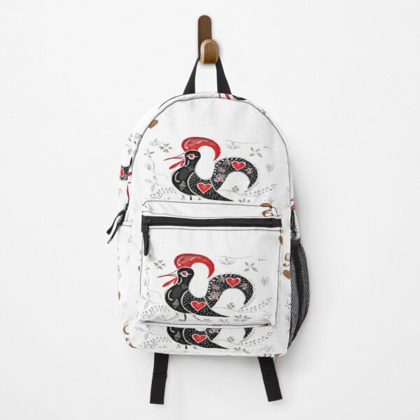 Item preview, Rooster of Hearts – Nine of Hearts designed and sold by Ateliê dos Naipes .