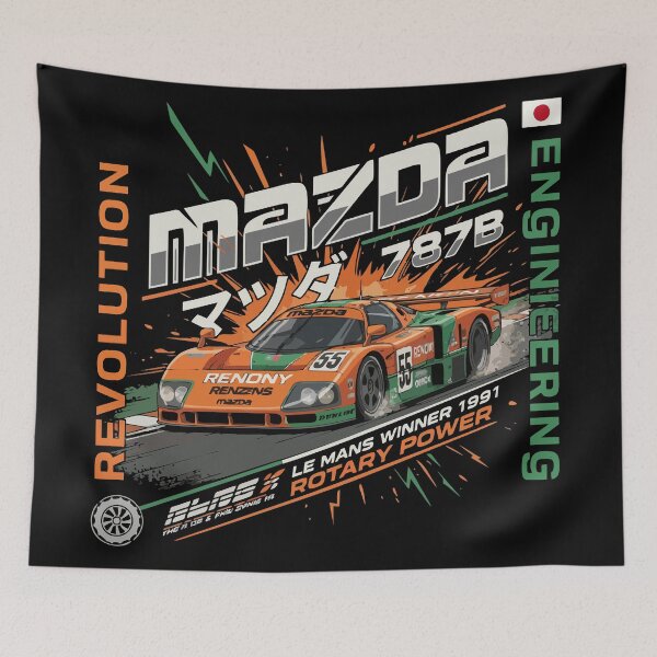 Item preview, Mazda 787B designed and sold by BronArtworks.