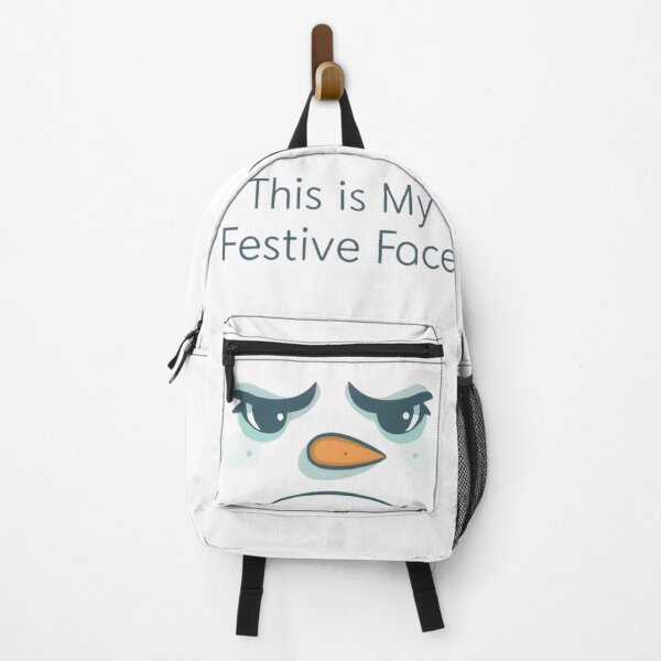Item preview, Grumpy Snowman Face – Funny Minimalist Christmas Art designed and sold by jelonkaa.