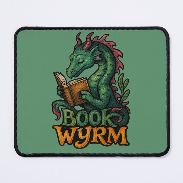 Item preview, Book Wyrm designed and sold by FrictionMaxxing.