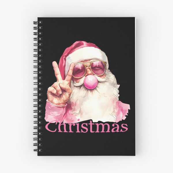 Item preview, Cute Retro Santa Christmas Blowing Bubble Gum Vintage Girly designed and sold by viannkemarad.