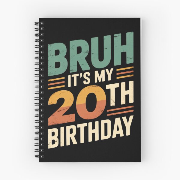 Item preview, Bruh It's My 20th Birthday 20 Years Old Birthday  designed and sold by NeomiStoreSS.