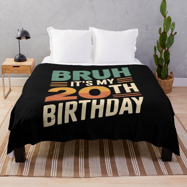 Item preview, Bruh It's My 20th Birthday 20 Years Old Birthday  designed and sold by NeomiStoreSS.