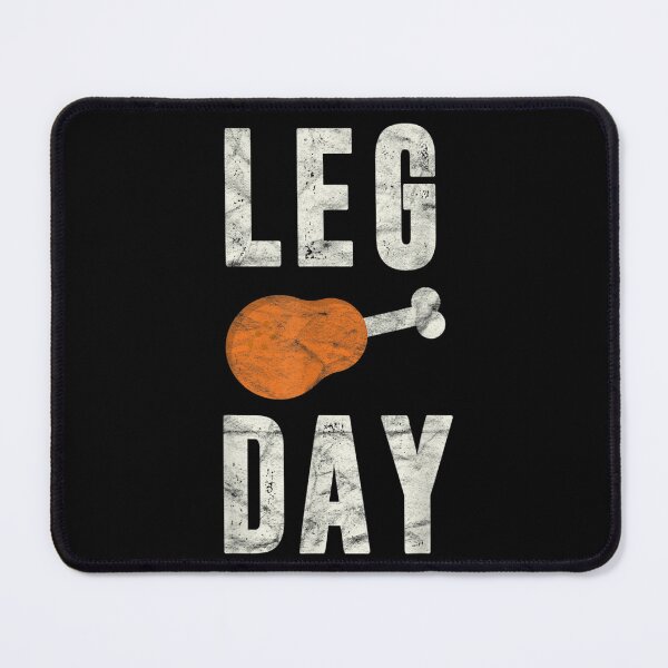 Item preview, LEG DAY Funny Turkey Drumstick Workout Gym Humor Thanksgiving Food designed and sold by Suzu Comena.