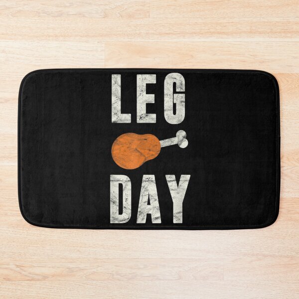 Item preview, LEG DAY Funny Turkey Drumstick Workout Gym Humor Thanksgiving Food designed and sold by Suzu Comena.