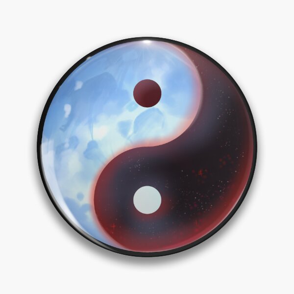 Item preview, Frost moon and Crimson moon yinyang designed and sold by LinIsDrawing.