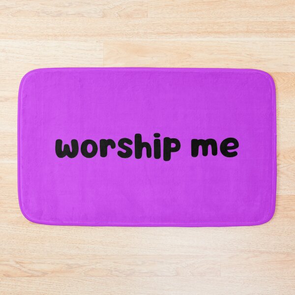 Item preview, Worship Me designed and sold by glowdesigns.