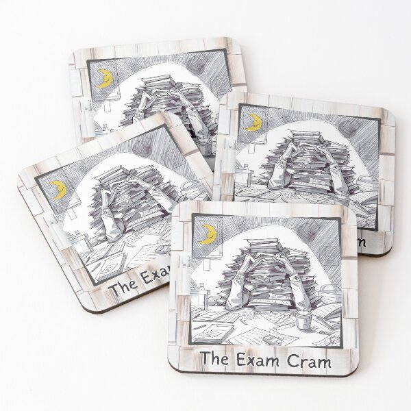 Item preview, Amusing Examination Cram Cartoon. designed and sold by MPC-Mince-Pies.