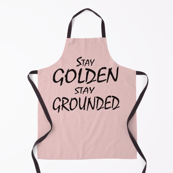 Item preview, Stay Golden, Stay Grounded – Elegant Minimal Motivational Quote Design designed and sold by ArtNestVerse.