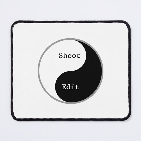 Item preview, Shooting captures the action, editing makes the movie. designed and sold by Chemobius.