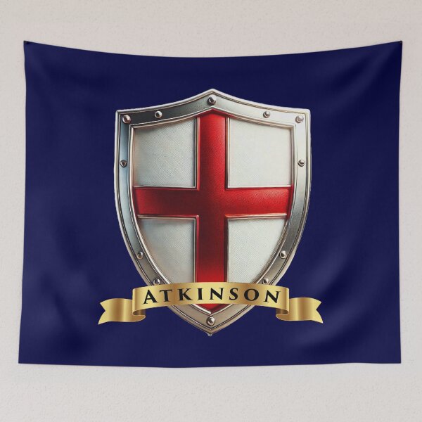Artikelvorschau, Atkinson Heritage Crest, England Schild entworfen und verkauft von Highlandkings.