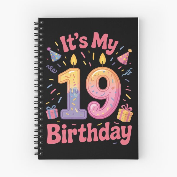 Item preview, Candle Presents It's My 19 Years Old Birthday Happy 19th Day  designed and sold by NeomiStoreSS.