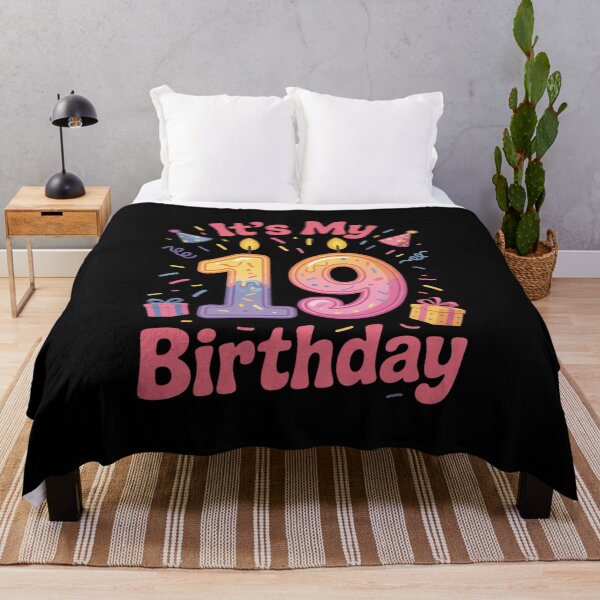 Item preview, Candle Presents It's My 19 Years Old Birthday Happy 19th Day  designed and sold by NeomiStoreSS.