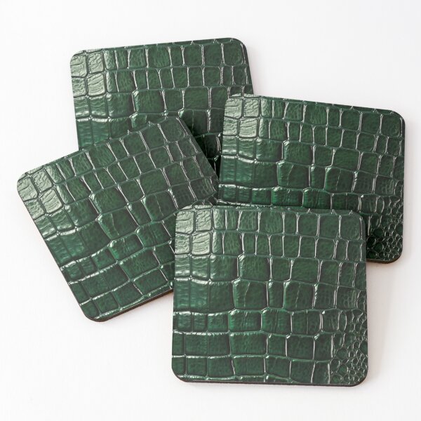 Item preview, Deep Green Crocodile Leather Seamless Pattern | Modern Luxury Fashion Texture designed and sold by HAFIZ-DP.