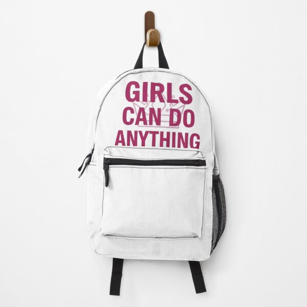Item preview, Girls Can Do Anything - Strong Women Power Saying Design designed and sold by Zivroart.