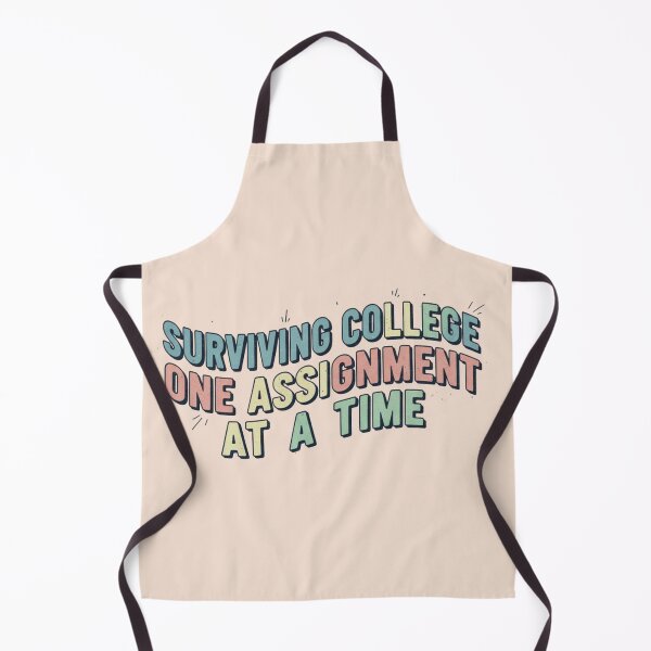 Item preview, Surviving College – Funny Student Life Quote for University Students designed and sold by Amr Darwish Graphic designer.