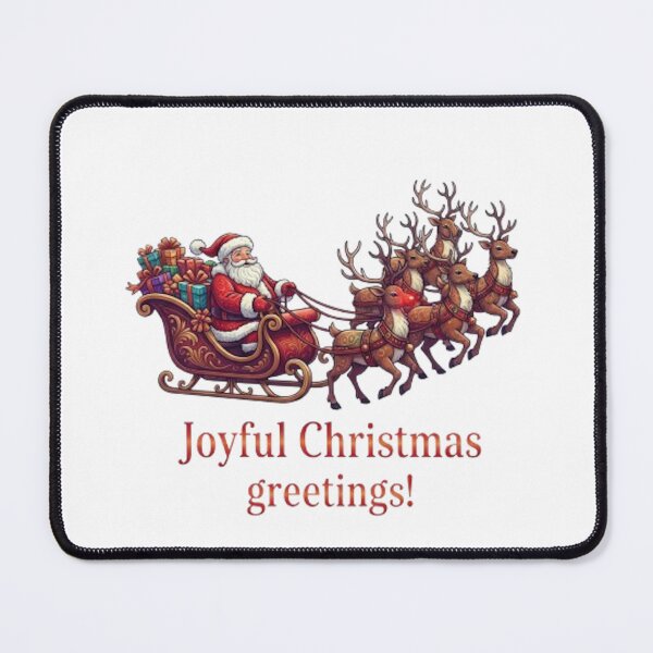Item preview, JOYFUL CHRISTMAS GREETINGS designed and sold by likbatonboot.