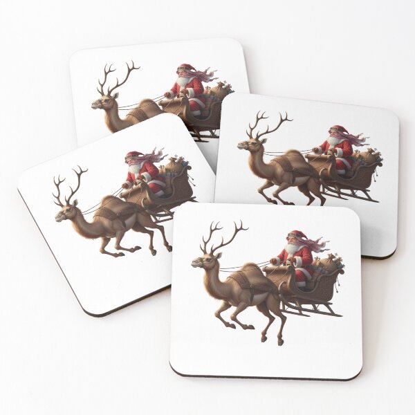 Item preview, Arabian Santa's Desert Flight designed and sold by ShoppingVillage.