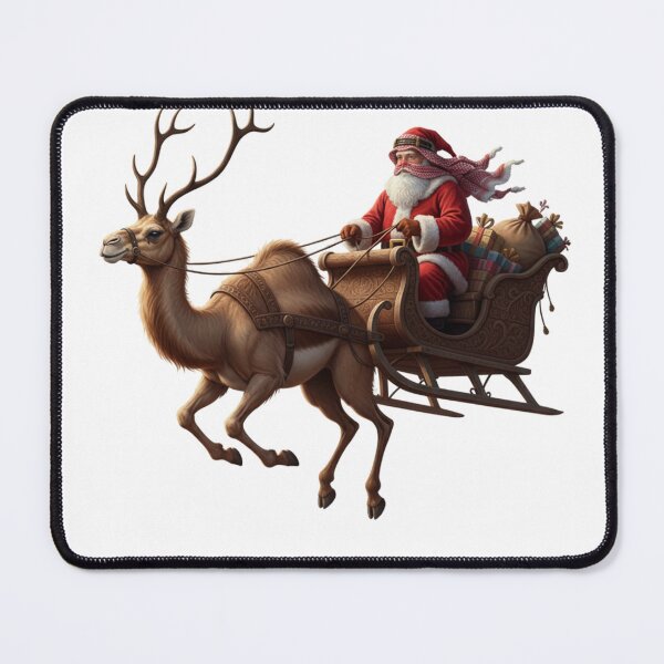 Item preview, Arabian Santa's Desert Flight designed and sold by ShoppingVillage.