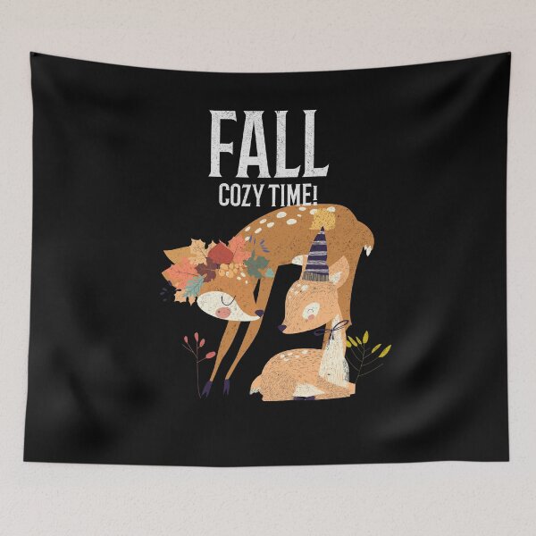 Item preview, Kopie von Kopie von Fall: Fall, Cozy Time, Deer designed and sold by AlfredsTees.