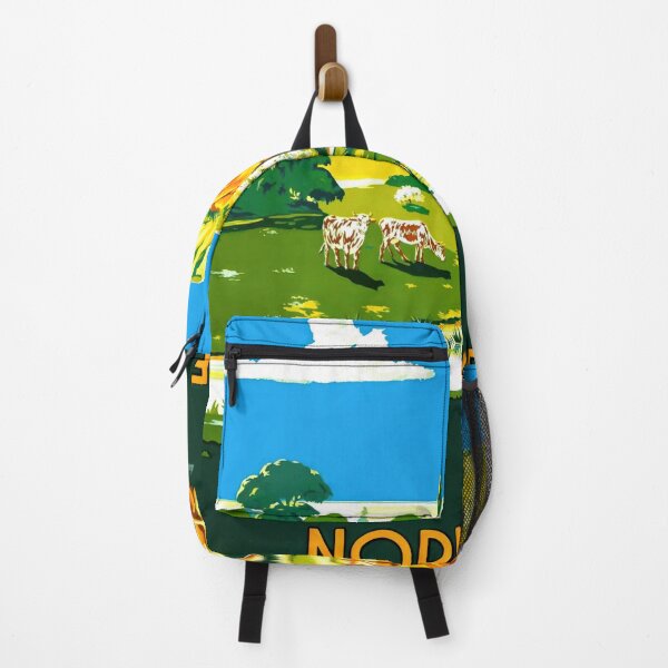 Item preview, Vintage Normandy Travel Poster | Lucien Boucher Art | Mid-Century Style | Bold Colors & Pastoral Landscape designed and sold by artofuniverse.