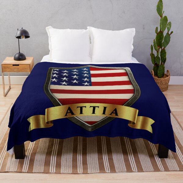 Item preview, Attia Heritage Crest, United States Shield designed and sold by Highlandkings.