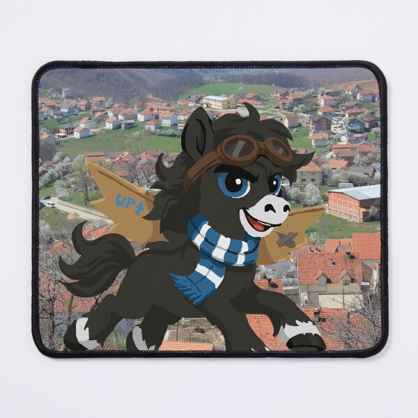Item preview, Black and White Friendship Pony Aviator  designed and sold by KlakkDrawsStuff.