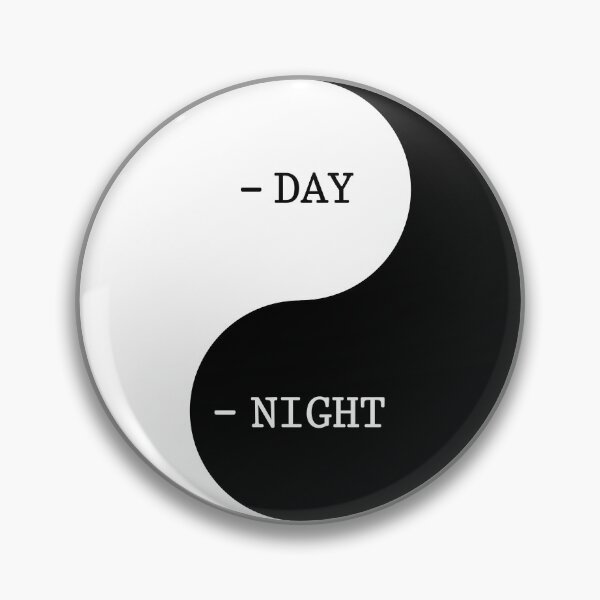 Item preview, DAY or NIGHT, it's when the action is. designed and sold by Chemobius.