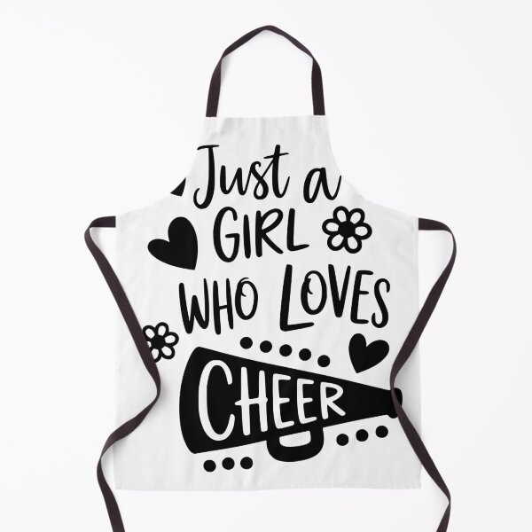 Item preview, Just A Girl Who Loves Cheer designed and sold by FloraliteCo.